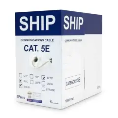 Кабель S-FTP Cat.5e бухта 305 метров SHIP (D155-P)