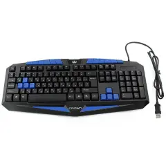 Клавиатура мультимедийная, Игровая, USB, Crown СМKY-5006 (CMKY-5006)