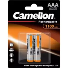 Аккумулятор CAMELION AAA 1.2V 1100mAh 2шт (NH-AAA1100BP2)