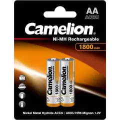 Аккумулятор CAMELION AA 1.2V 1800mAh 2шт (NH-AA1800BP2)