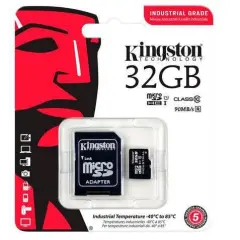 Карта памяти Kingston 32GB microSD Plus  Adapter (SDCS2/32GB)