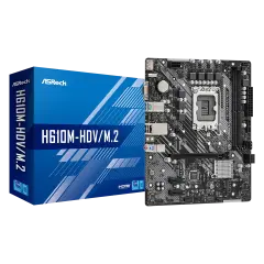 Intel 1700 H610 ASRock 2DDR4 (H610M HDV/M.2)