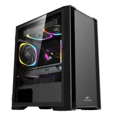 Корпус Wintek Andromeda D531-W TG 3Fan RGB пульт черный