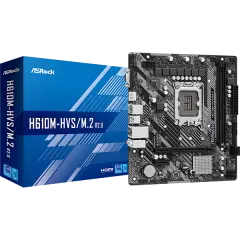 Intel 1700 H610 ASRock 2DDR4 (H610M-HVS/M.2 R2.0)