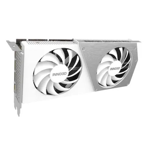 16GB RTX4060Ti GDDR6 128-Bit Inno3D X2 OC WHITE (N406T2-16D6X-178055W) img.1