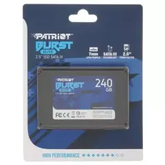 SSD 2.5 240GB Patriot Burst (PBE240GS25SSDR)