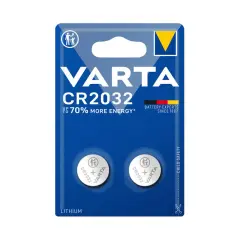 Батарейка Varta Lithium CR2032 BP2 2шт. в блистере (CR2032 BP2 Varta)