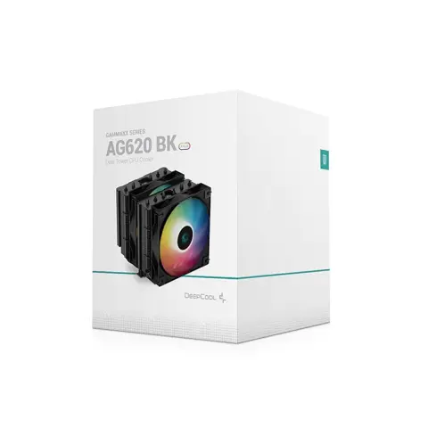 Deepcool AG620 BK ARGB 260W Fan2*120 универсальный 4pin img.0-m