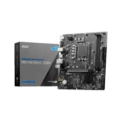 Intel 1700 H610 MSI 2DDR4 4SATA m.2 HDMI VGA microATX(PRO H610M E DDR4)