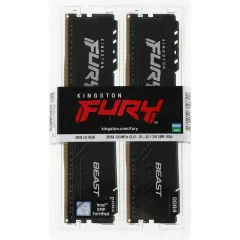 32GB DDR4 DIMM 3200MHz Kingston Fury Beast Kit 2x16GB (KF432C16BBK2/32)