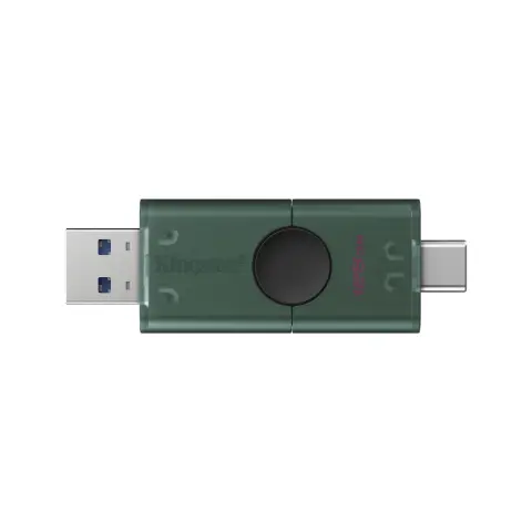 FlashDisk 128GB Kingston USB 3.2 USB C Зеленый (DTDEG2/128GB) img.0-m