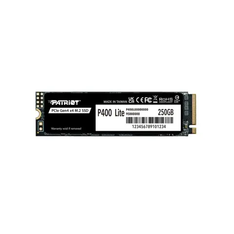 SSD M.2 NVMe 250GB Patriot P400 Lite (P400LP250GM28H) img.0-m