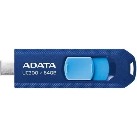 FlashDisk 64GB ADATA UC300 USB 3.2 Type C Blue  (ACHO UC300 64G RNB/BU)