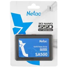 SSD накопитель Netac 1 ТБ 2.5, SATA3, NT01SA500-1T0-S3X