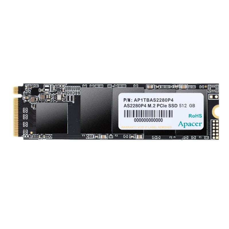 SSD M.2 NVMe 512GB Apacer AS2280P4 (AP512GAS2280P4-1)