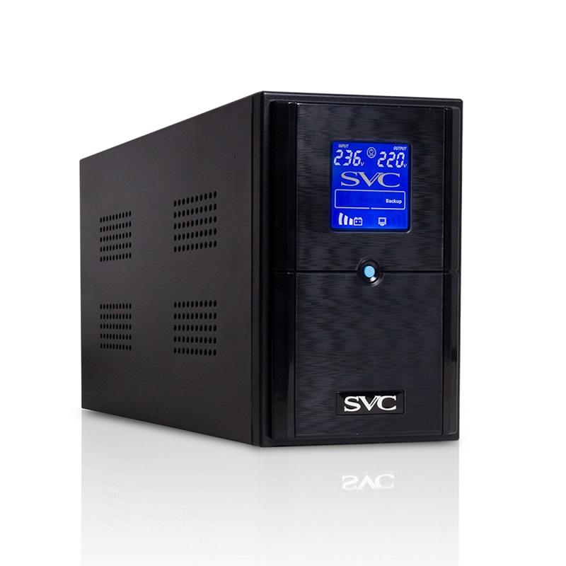 Источник питания SVC V-1200-L-LCD 1200ВА (720W)