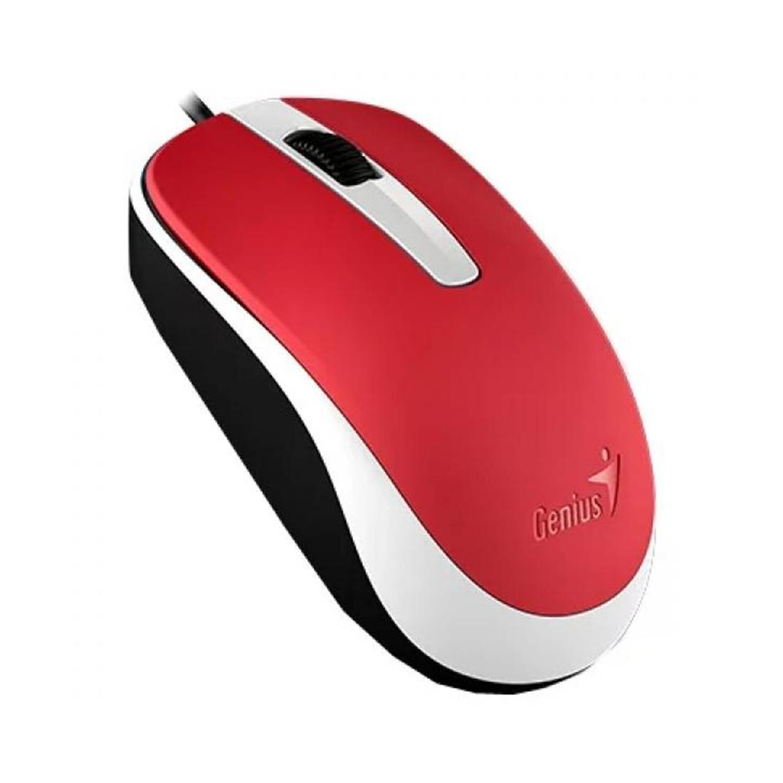 Мышь Genius 1000DPI Красный (Genius DX-120 RD)