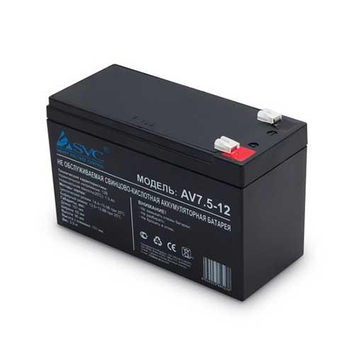 Батарея для источника питания SVC 7.5Ah 12В (95*151*65) (AV7.5-12)