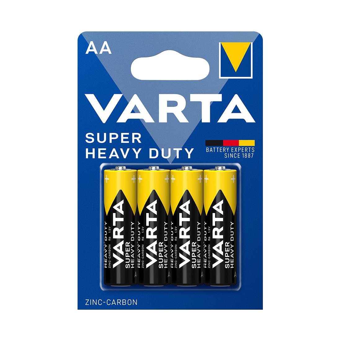 VARTA R6P Superlife Super Heavy Duty AA 4шт