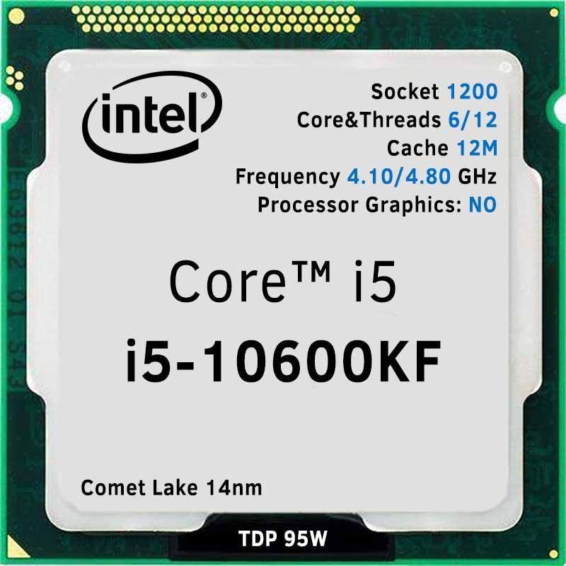 Core i5-10600KF, oem/tray (i5-10600KF oem)