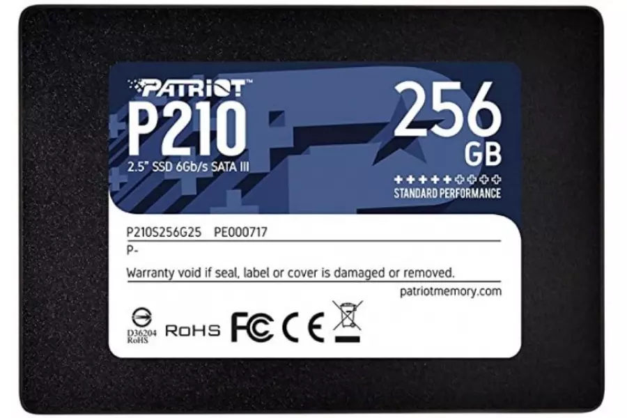 SSD 2.5 256GB Patriot (P210S256G25)