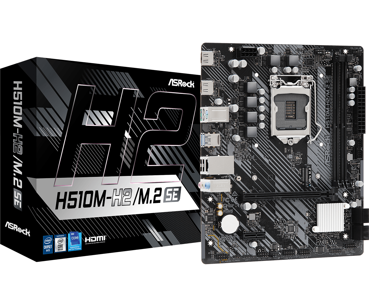 Intel 1200 H510 ASRock 2DDR4 (H510M-H2/M.2 SE)