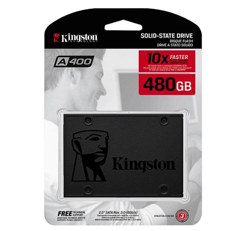 SSD 2.5 480GB Kingston SA400 retail (SA400S37/480G)